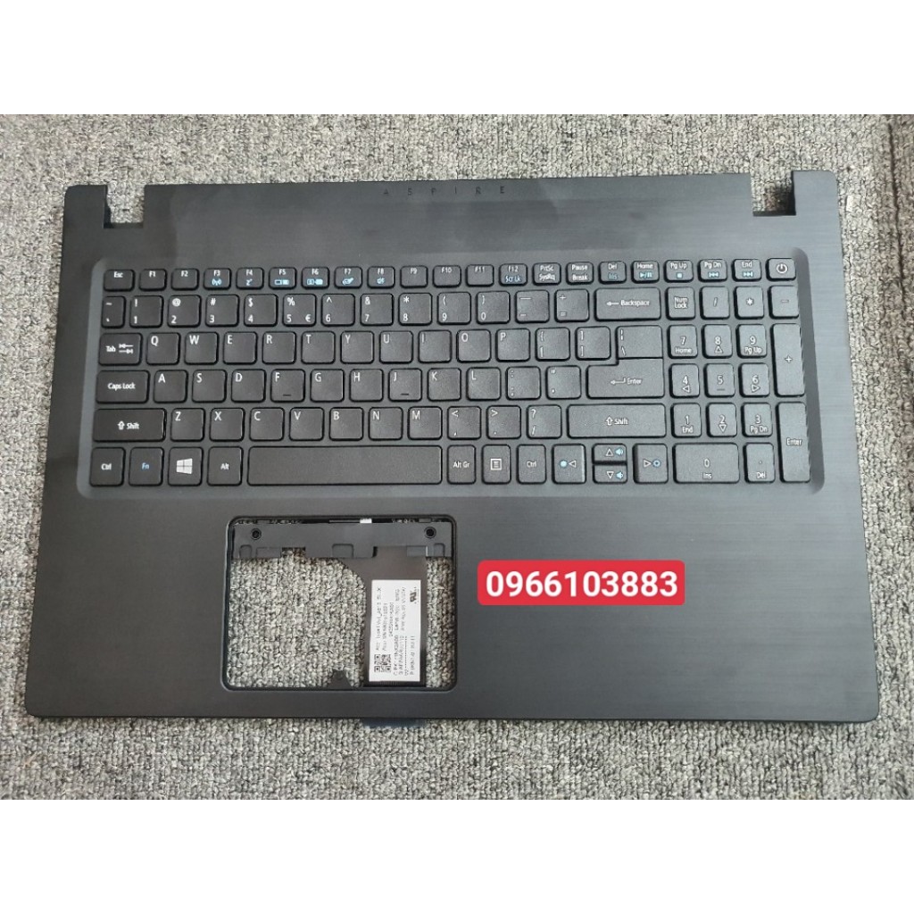Vỏ Mặt C Kèm Phím Dành Cho Laptop Acer A315-21 A315-31 A315-51 A315-52 6B.GNPN7.028 New