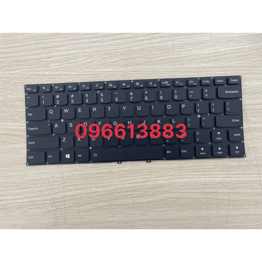 Bàn Phím Lenovo 910-13 910-13IKB Màu Đen Có Đèn New