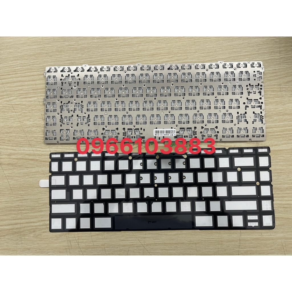 Bàn Phím Laptop HP 13-AW L73748-001 TPN-Q225 Có Đèn Màu Nâu New