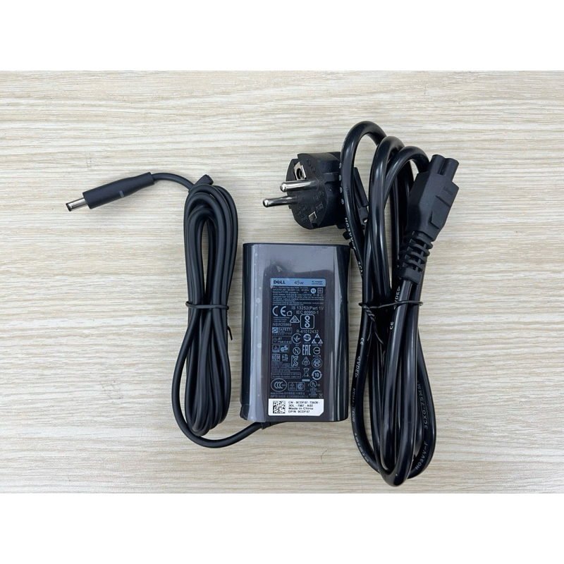 Sạc Dành Cho Laptop Dell 45W 65W 130W 4.5*3.0mm ĐẦU KIM NHỎ OVAL Zin New