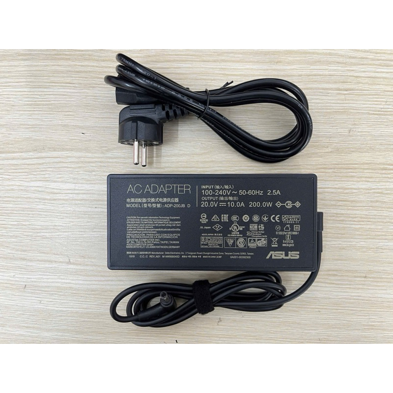 Sạc Dành Cho Laptop Asus G531 G731 GA502 GL504 FX505 FX705 120W 150W 180W 200W 240W ĐẦU KIM LỚN 6.0*3.7 MM Zin New
