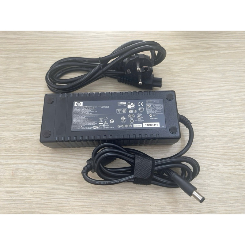 Sạc Dành Cho Laptop HP 19.5V-6.9A 135W 19V-7.7A 150W 19V-9.5A 180W 7.4*5.0mm ĐẦU KIM LỚN Zin New