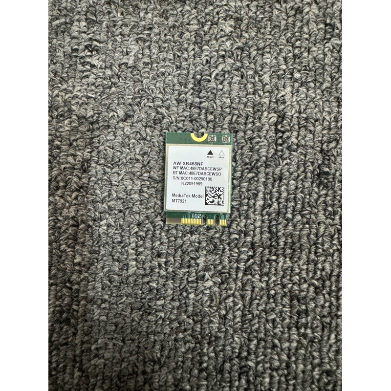 Card Wifi 6 MT7921 New