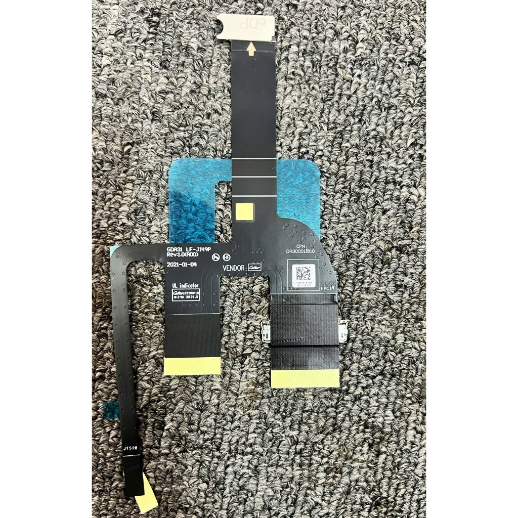 Cáp Màn Hình Dell Xps 13 9300 9310 08HF57 DA30001IB10 Lf-J149P Oled Cảm Ứng New