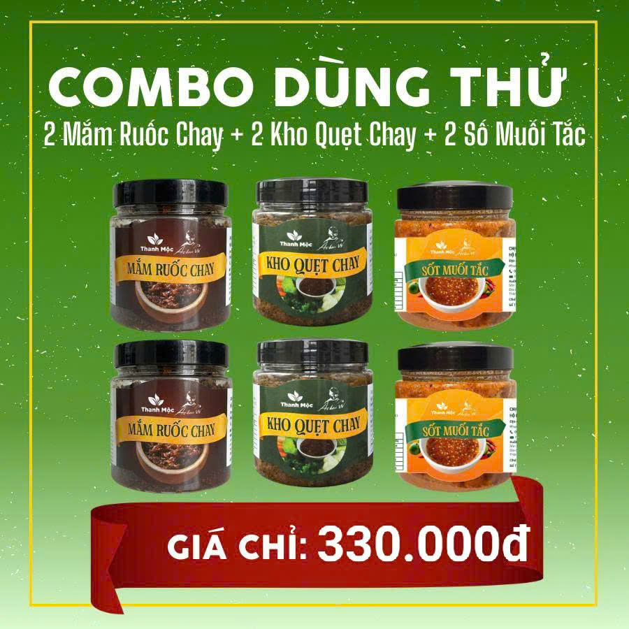 COMBO DÙNG THỬ – BỘ BA HẢO VỊ