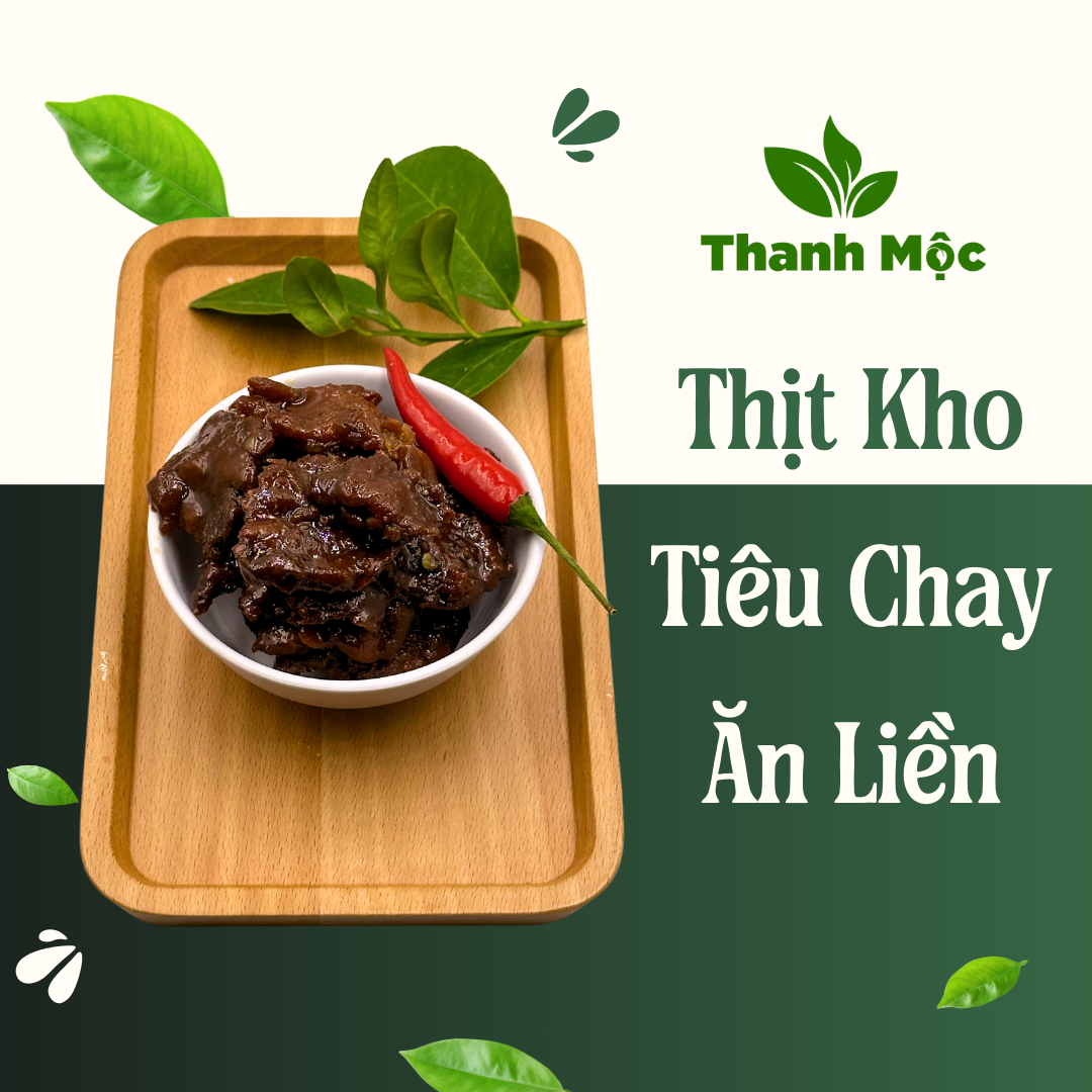 Thịt Kho Tiêu Chay Ăn Liền