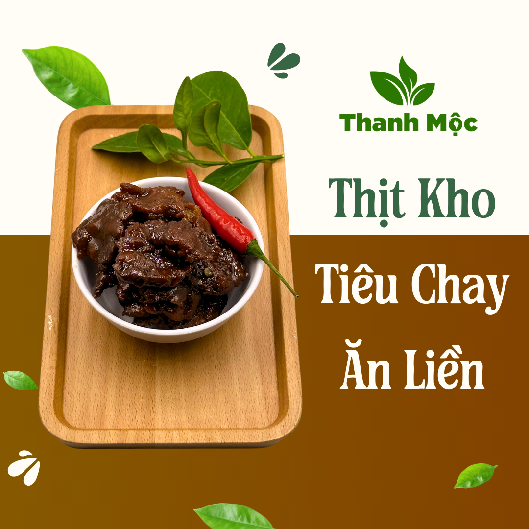 Thịt Kho Tiêu Chay Ăn Liền