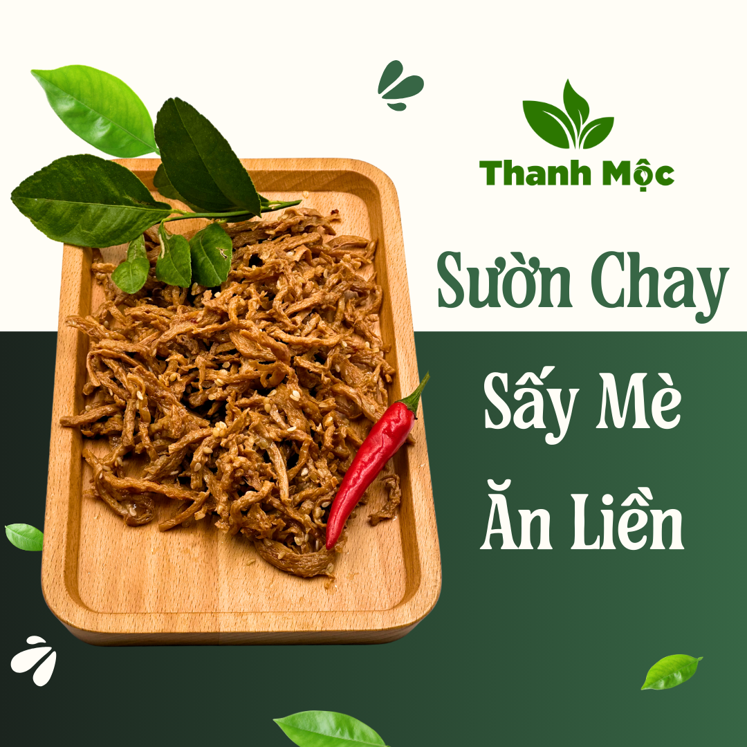 Sườn Chay Sấy Mè Ăn Liền