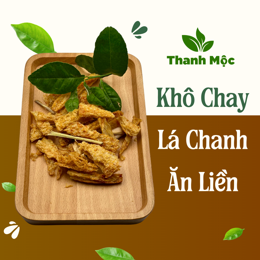 Khô Chay Lá Chanh Ăn Liền