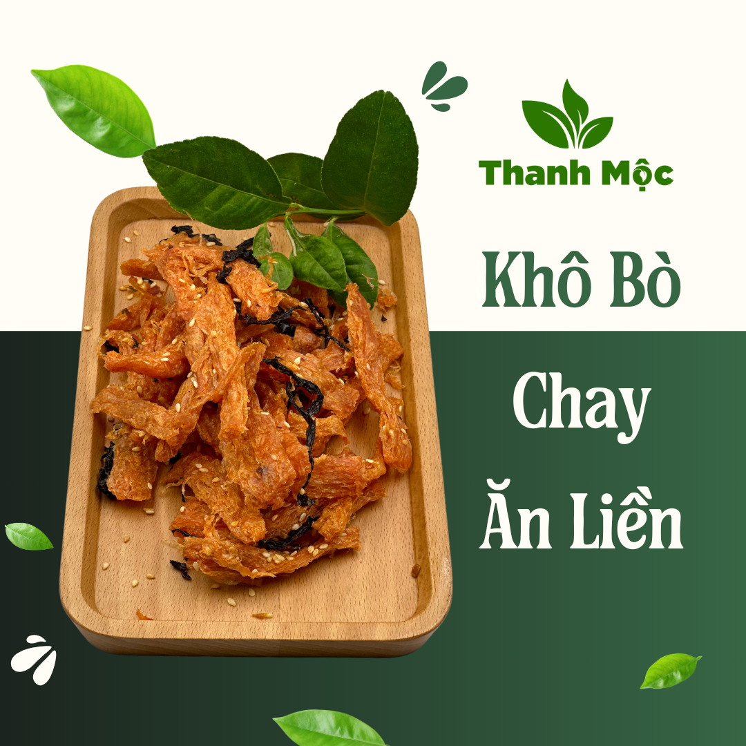 Khô Bò Chay Ăn Liền