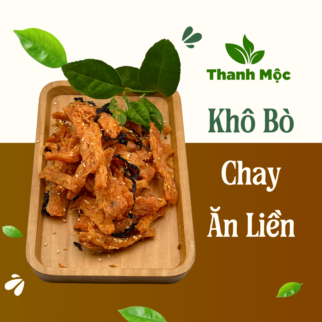 Khô Bò Chay Ăn Liền
