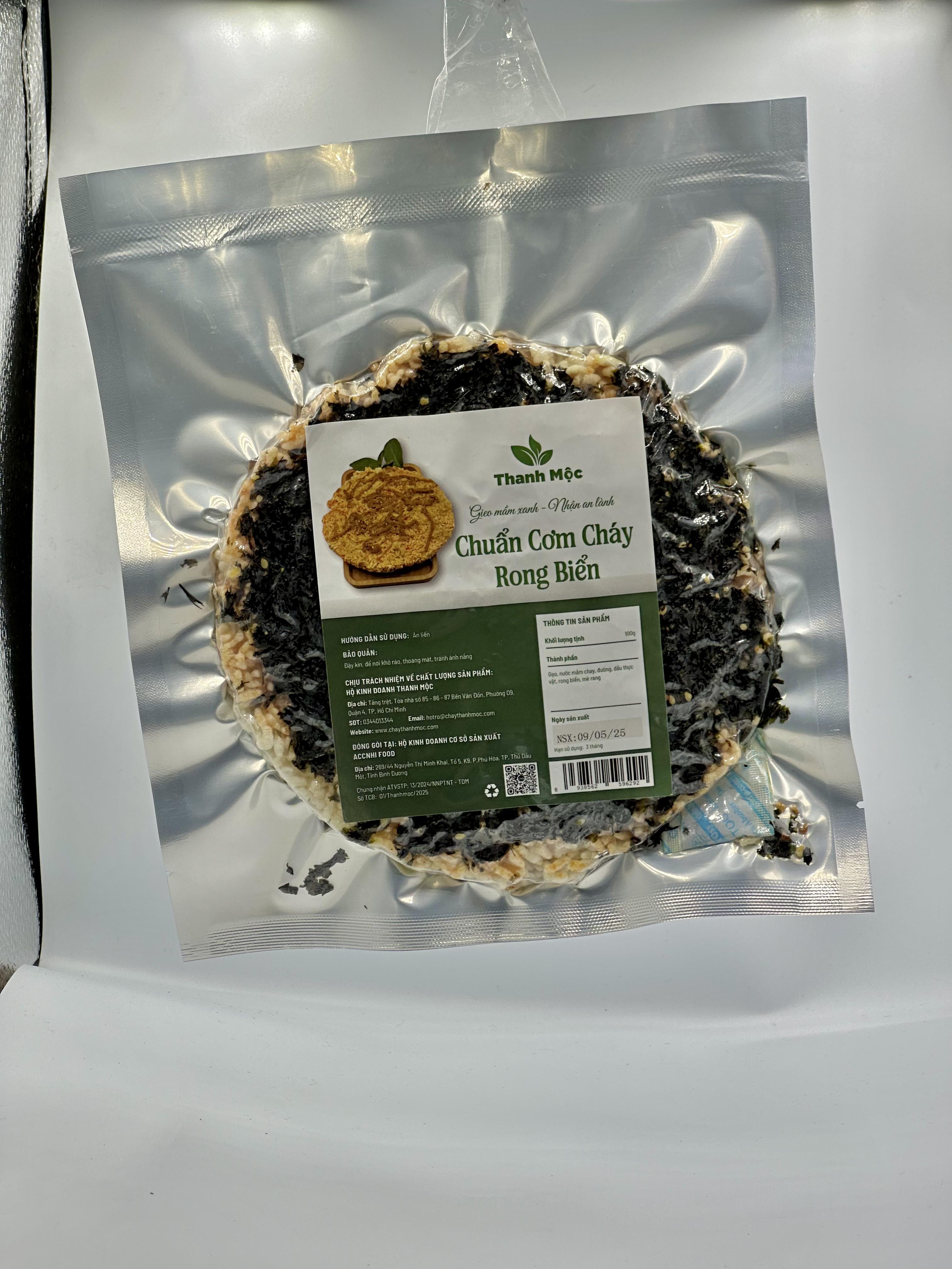 Chuẩn Cơm Cháy Rong Biển