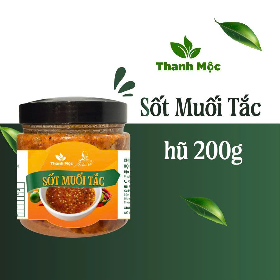 Sốt Muối Tắc 200g
