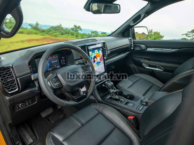 Thuê Xe Tự Lái Ford Ranger 5 Chỗ Màu Trắng Tại Quy Nhơn