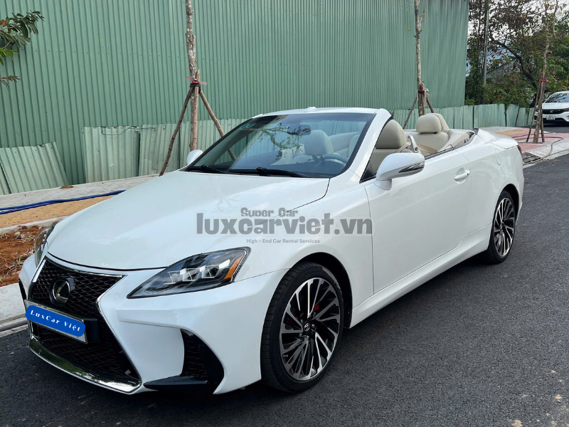 Thuê Xe Hoa Lexus Convertible Mui Trần 4 Chỗ Có Tài Xế Tại TP.HCM