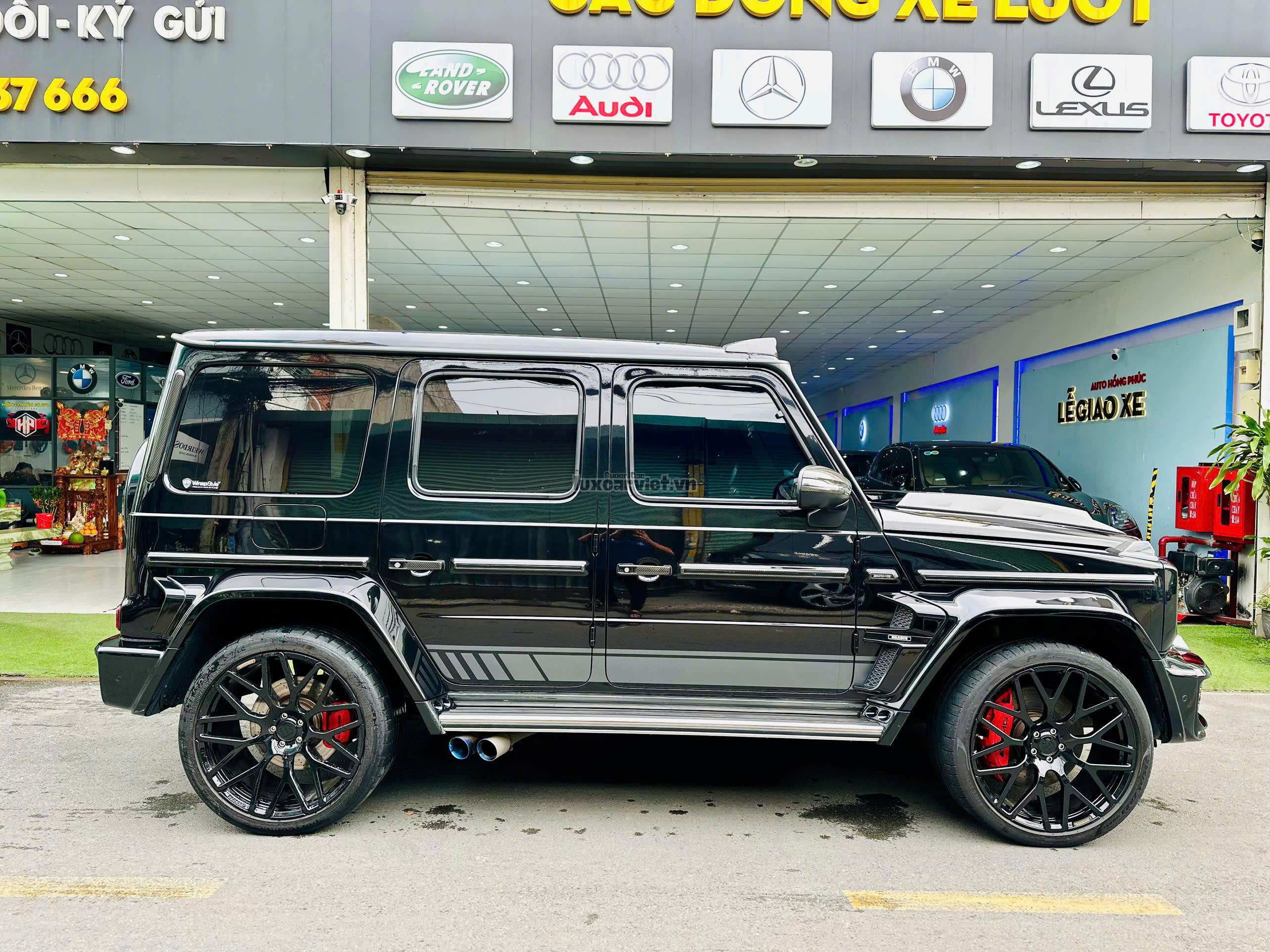 Cho Thuê Xe Mercedes G63 Brabus 5 Chỗ Màu Đen Tại TP.Hồ Chí Minh
