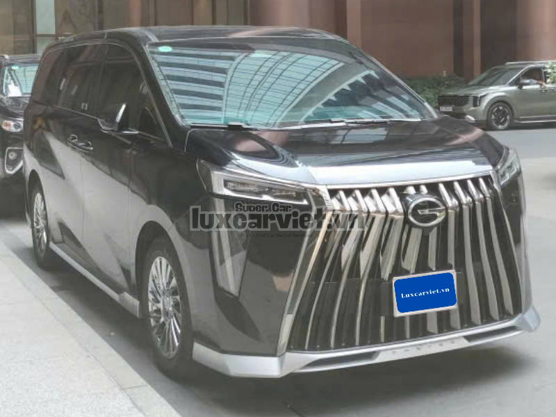Cho Thuê Xe GAC M8 7 Chỗ Màu Đen VIP Tại TP.HCM Có Tài Xế