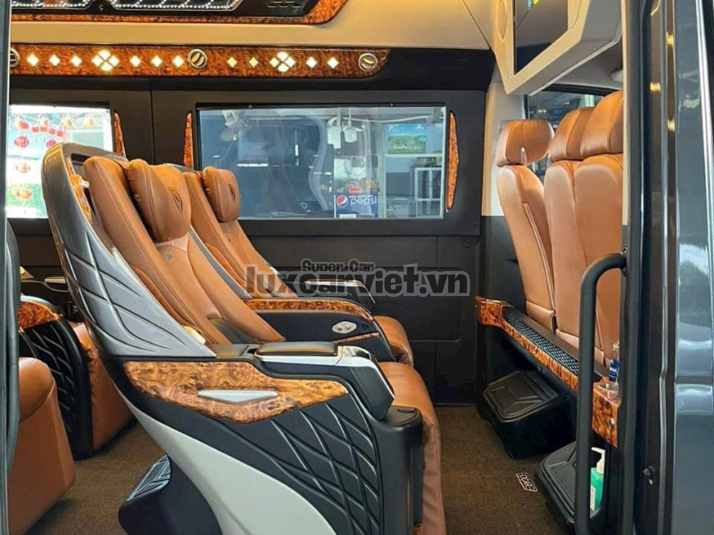 Thuê Hyundai Solati Limousine 9 Chỗ Màu Đen Có Tài Tại Quy Nhơn