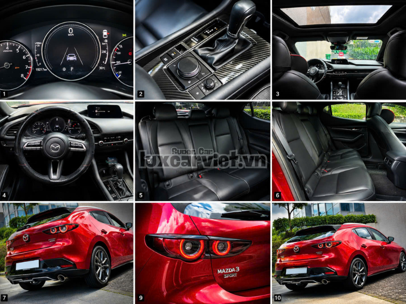 Cho Thuê Xe Mazda3 Sportback Tự Lái Hoặc Có Tài Tại TP.HCM