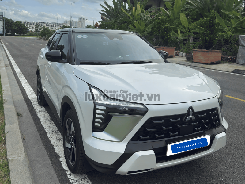 Thuê Xe Tự Lái Mitsubishi Xforce 5 Chỗ Màu Trắng Tại Quy Nhơn
