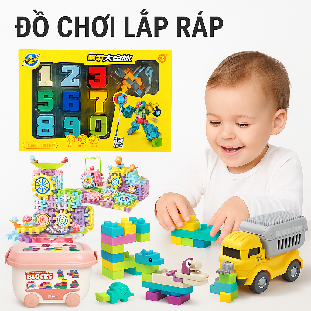 ĐỒ CHƠI LẮP RÁP