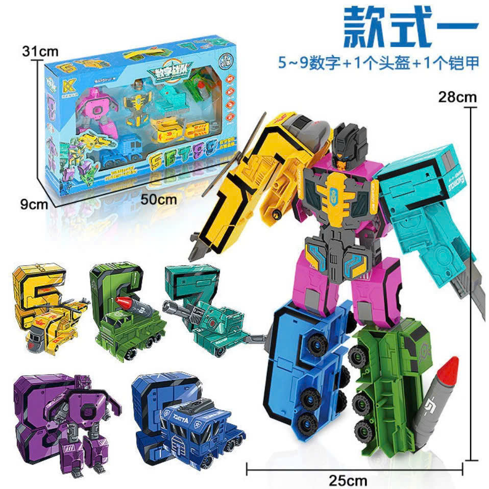 Robot biến hình 0-4 mã 8337-1
