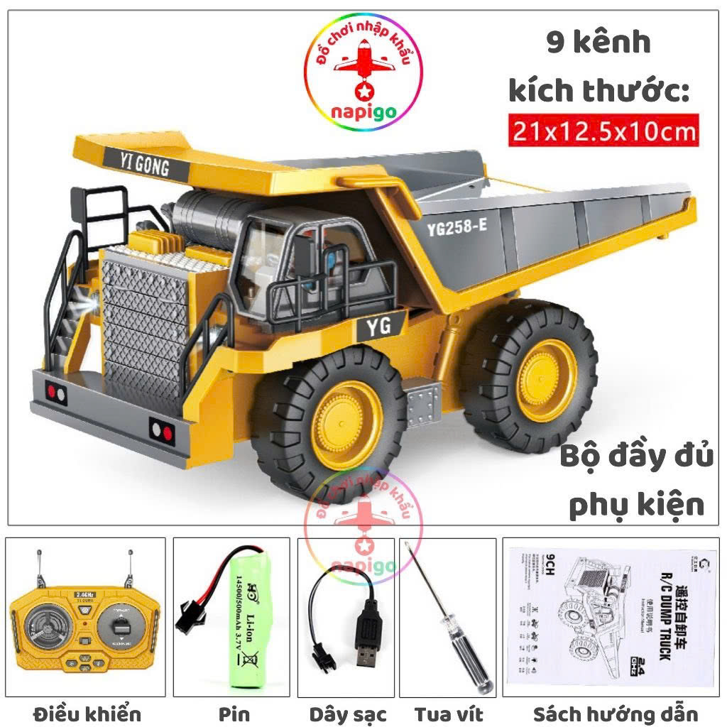 Xe Ben điều khiển từ xa