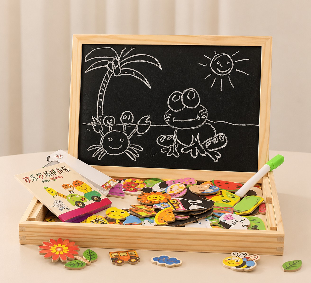 Tranh nam châm nông trại mã MWZ-2016