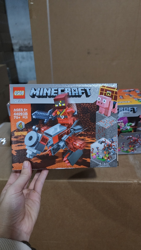Bộ xếp hình Minecraft mã 44093B (Bán lốc 6 hộp)