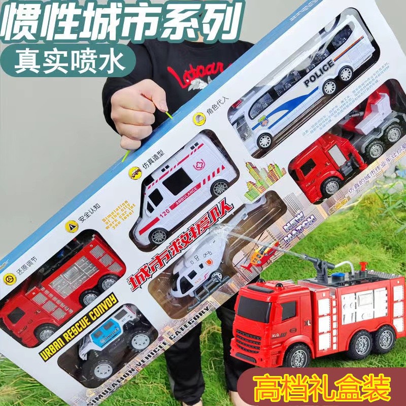 Set 6 xe XLQ-6 (Cảnh sát, cứu hộ, quân sự, công trình)