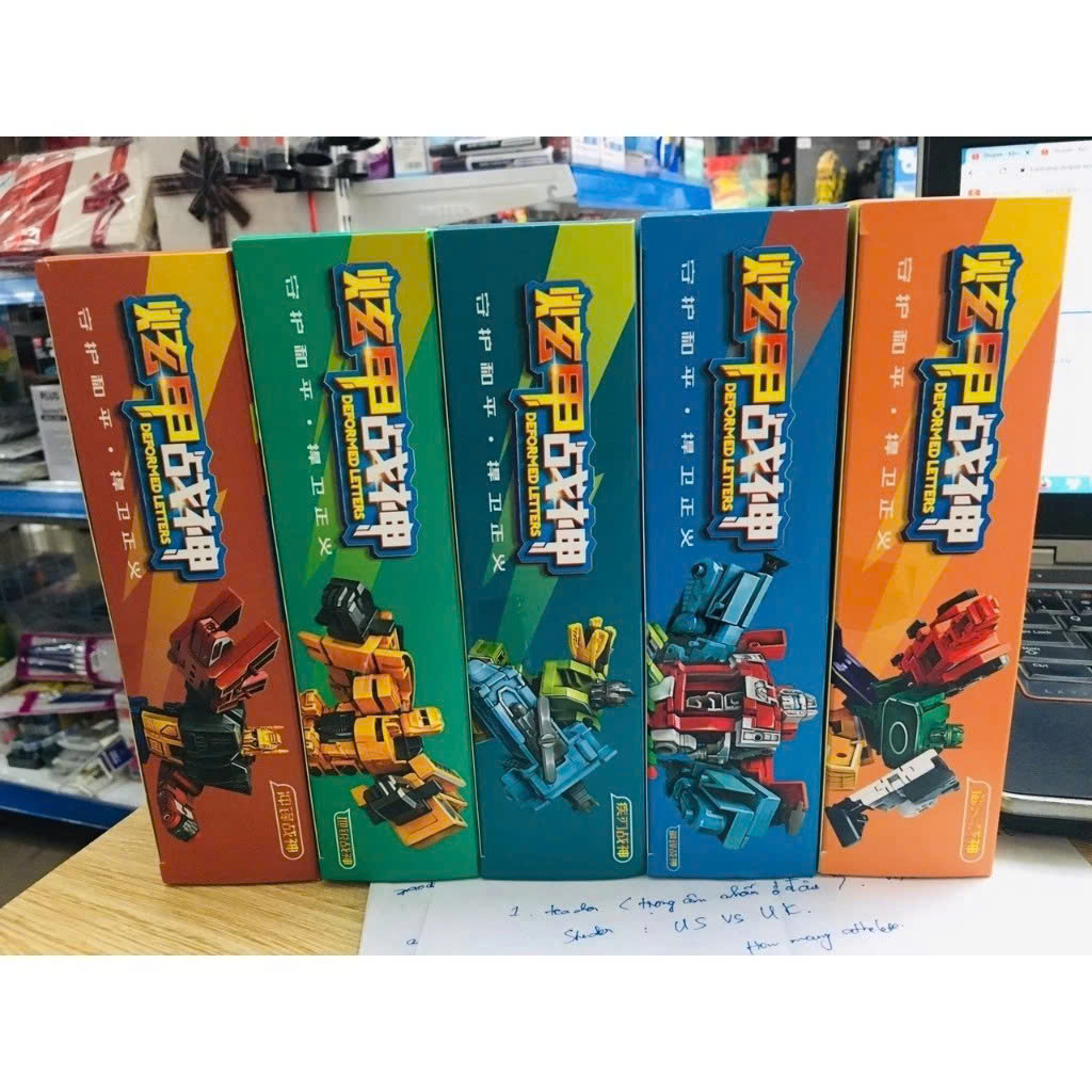 Siêu nhân chữ mẫu 2 mã 788-78Y