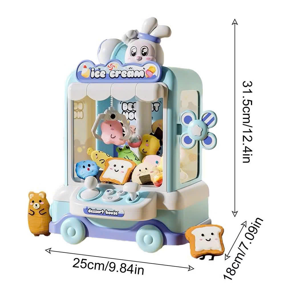 Gắp thú có bánh xe màu Xanh mã 1026-68