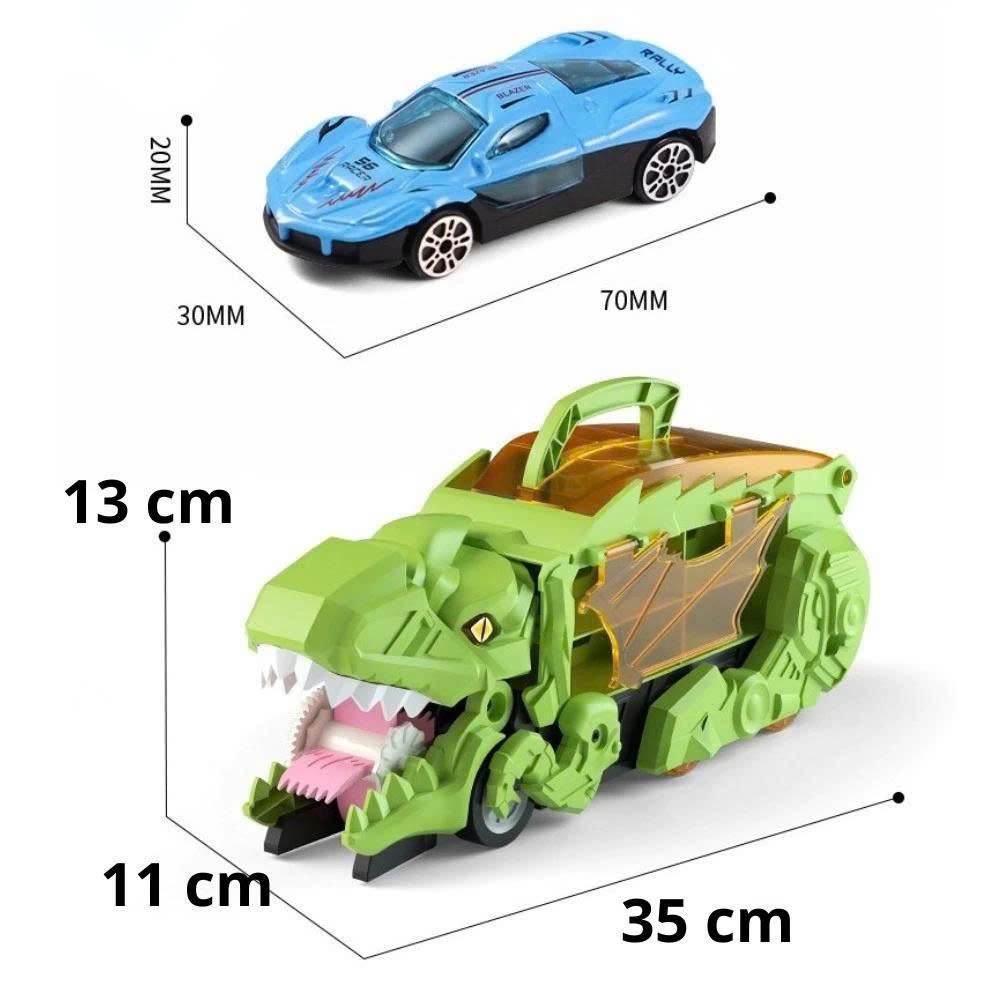 Khủng long chở xe mẫu 6 xe mã YM3388-3