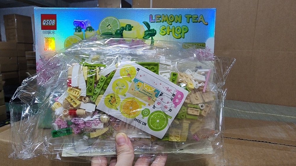 Bộ xếp hình cửa hàng nước chanh 476pcs mã 70346