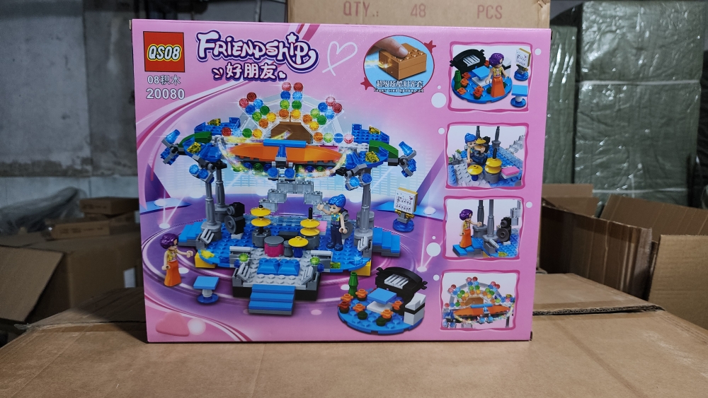 Bộ xếp hình bạn thân 444pcs mã 20080