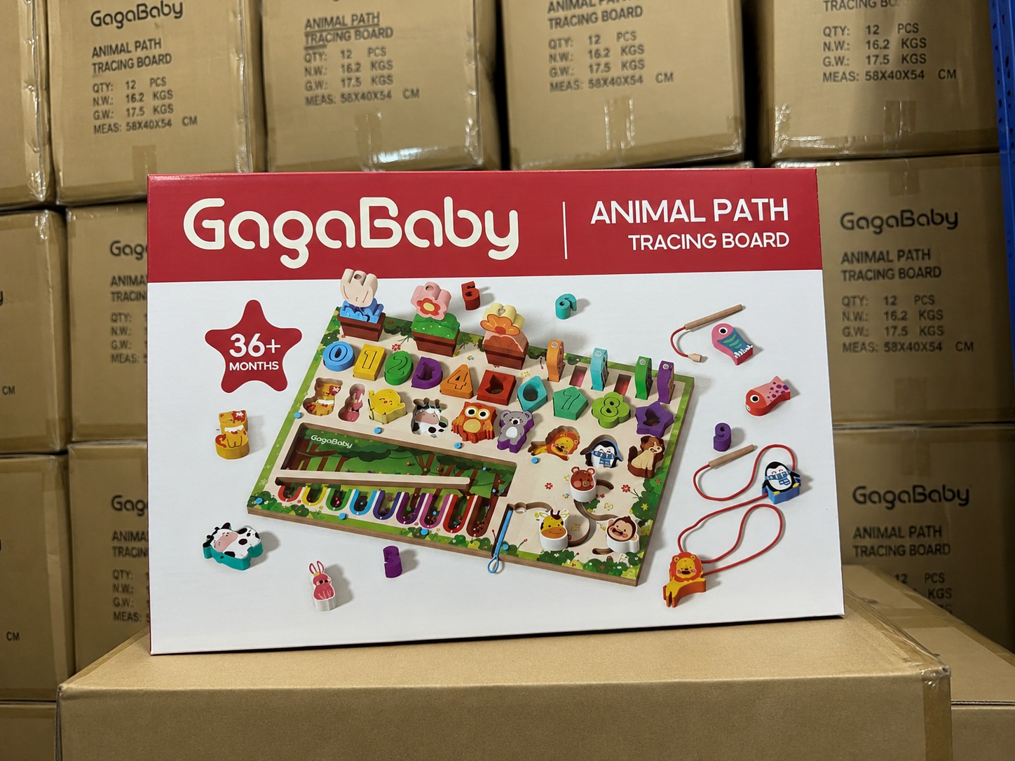Mê cung động vật GaGa BaBy mã MPB-25-02