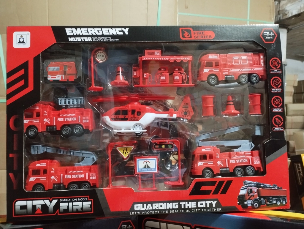 Set xe cứu hỏa mã 134-23A