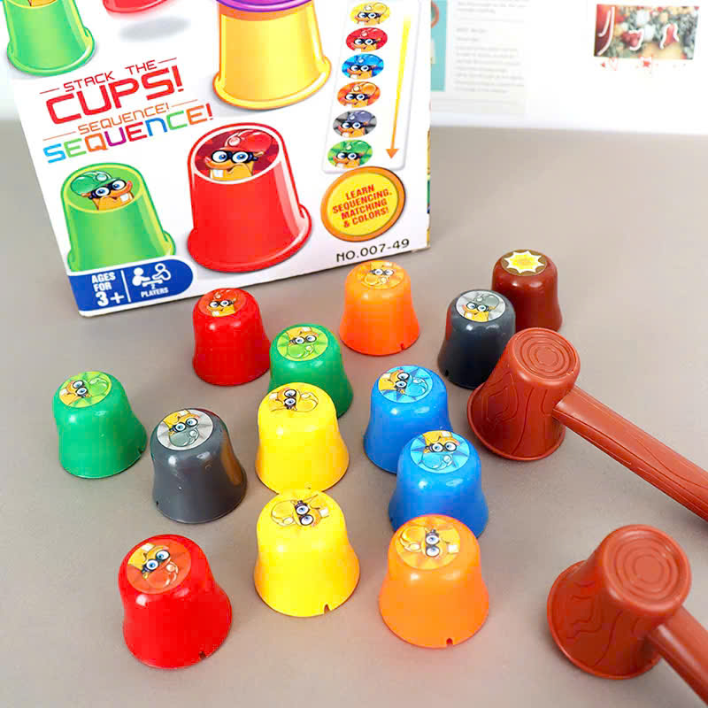Xếp cốc chồng tốc độ theo hình