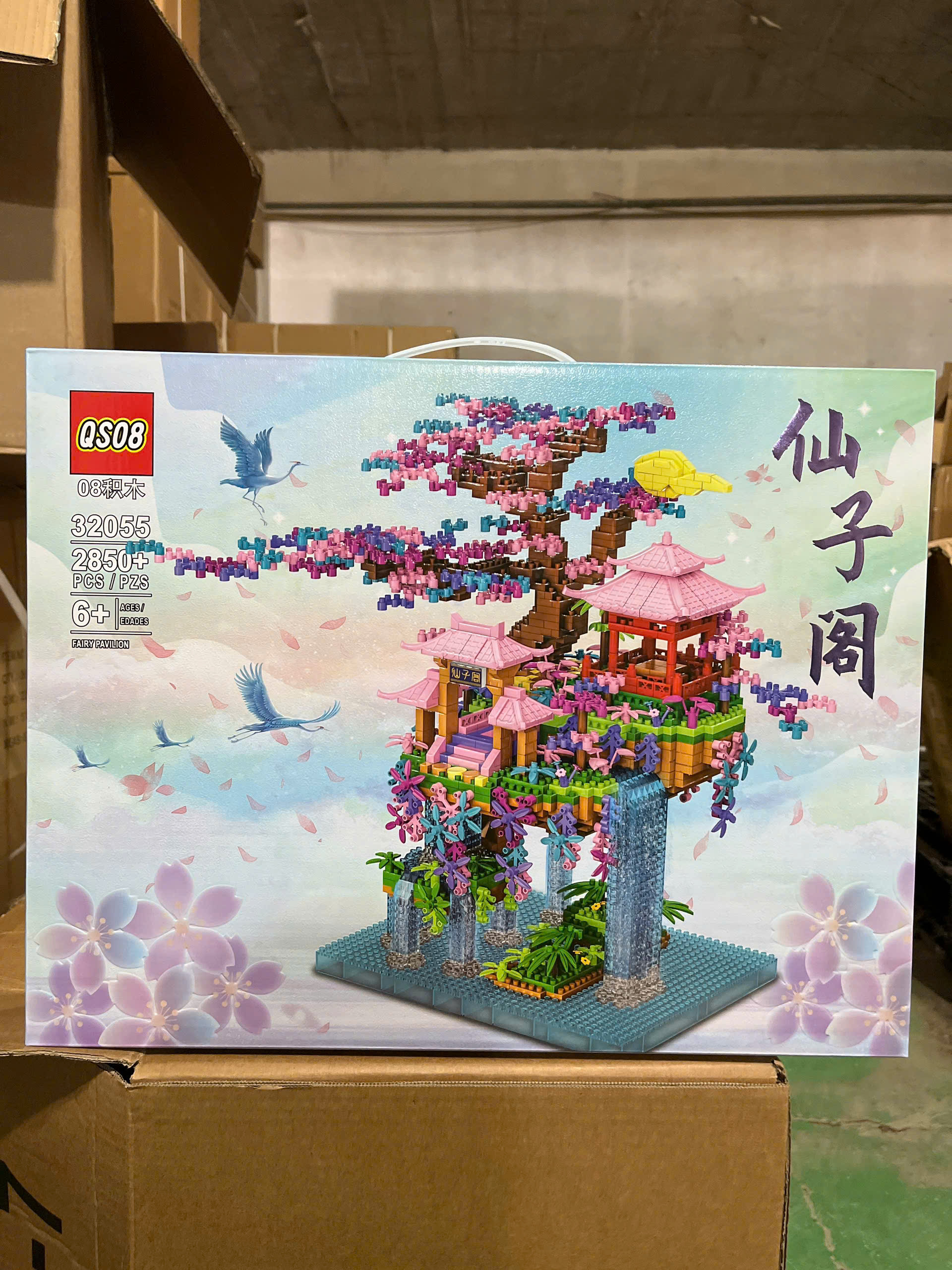Bộ xếp hình đảo bon sai 2850pcs mã 32055