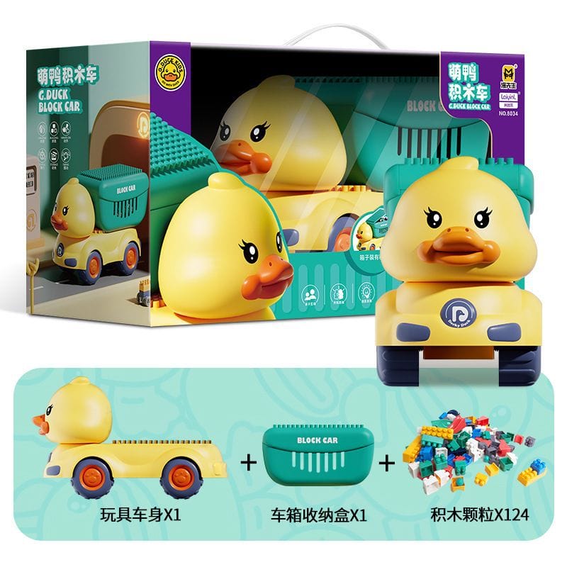 Xe tải vịt chở Lego