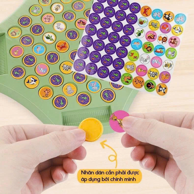 Cờ lật hoa quả/ động vật 52pcs mã B1189