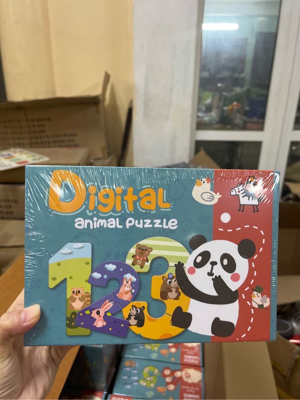 Bộ xếp hình số đếm mã PT-SZ