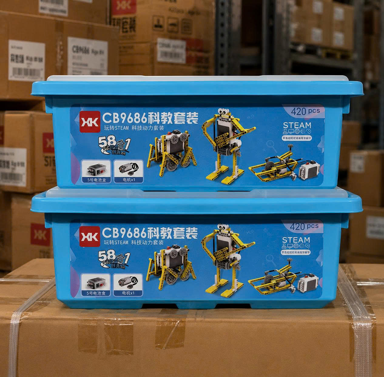 Bộ lắp ráp giáo dục STEAM mã BC-83