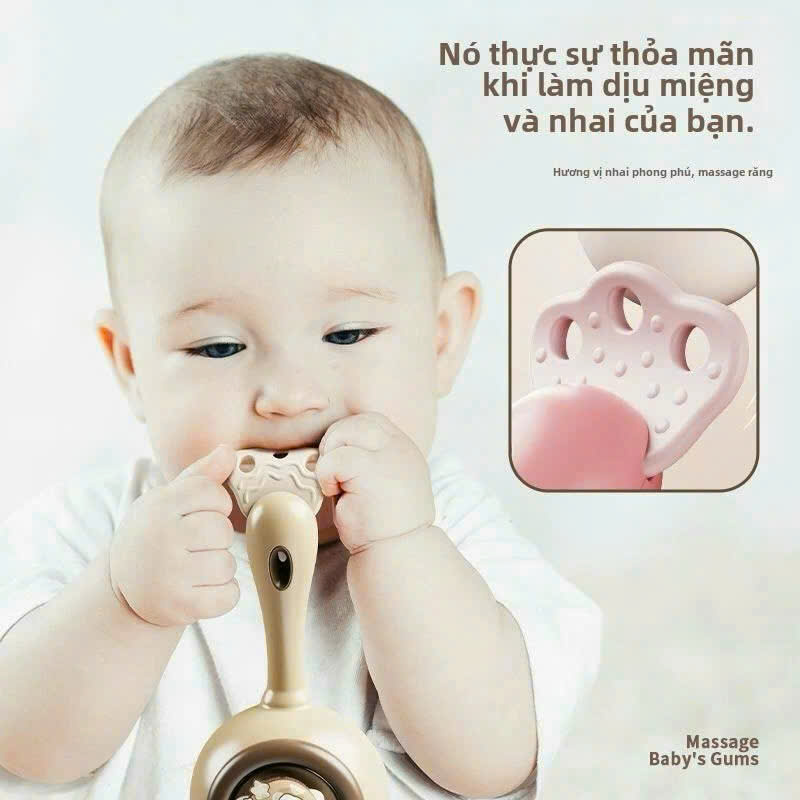 Xúc xắc 6 món màu Hồng, Nâu