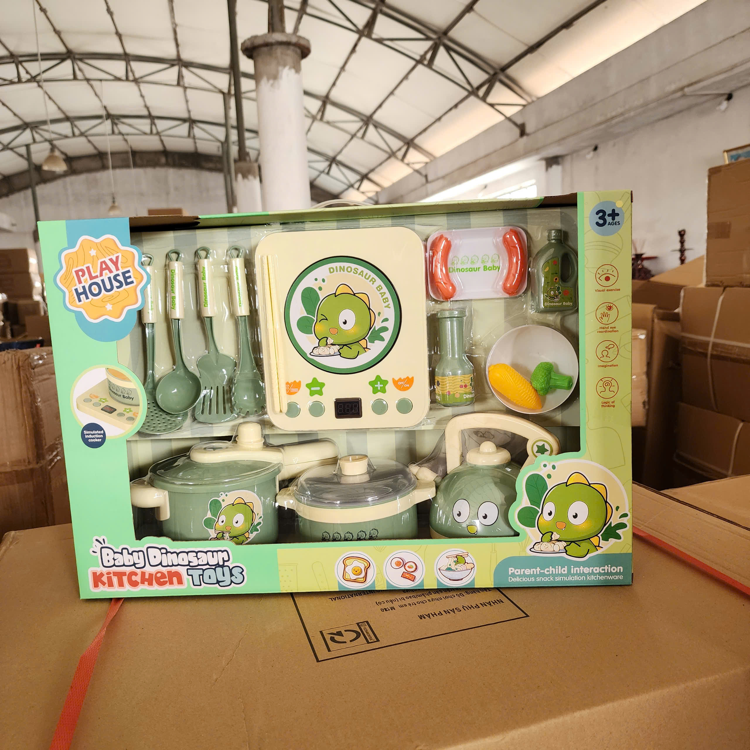 Bộ nầu ăn Khủng long mã HY02-1