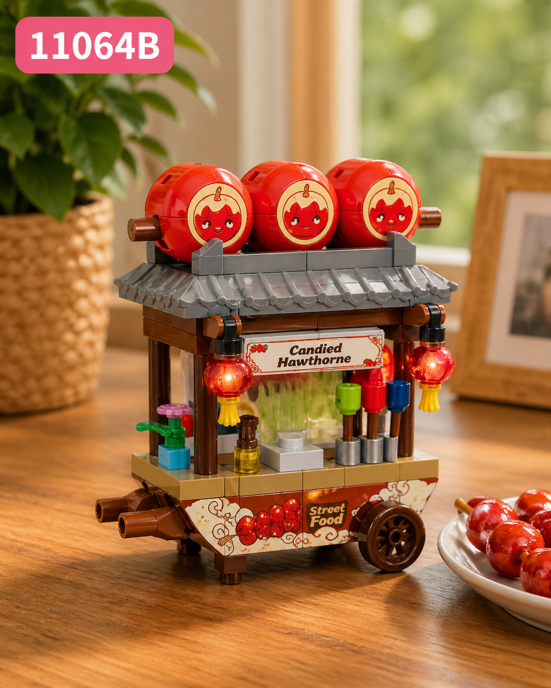 Bộ xếp hình quầy bán hàng mini mã 11064B (bán khay 12 hộp)