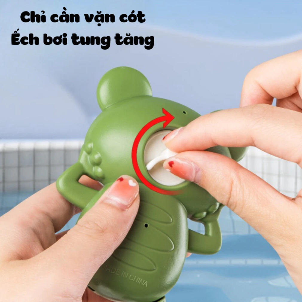 Ếch bơi