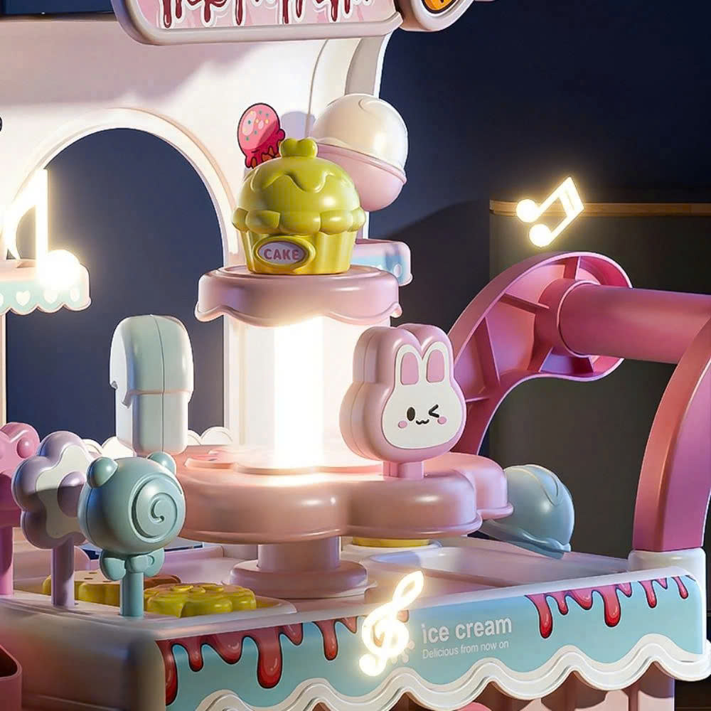 Xe kem HỒNG mã H376A