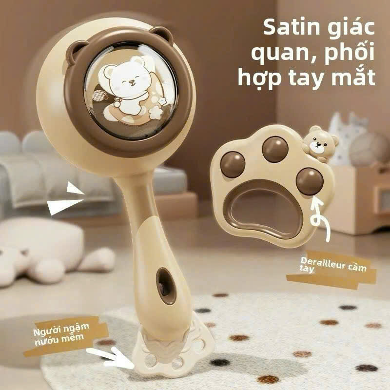 Xúc xắc 6 món màu Hồng, Nâu