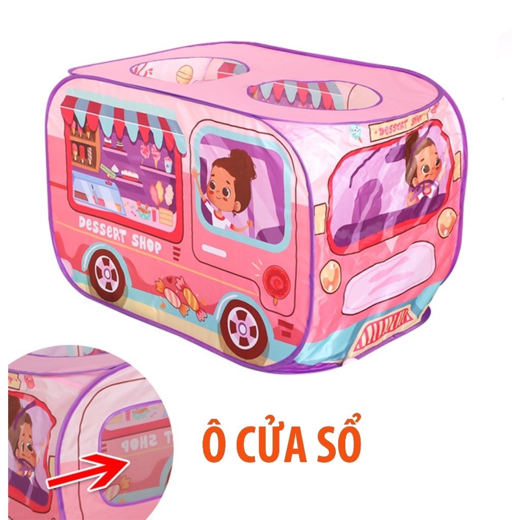 Lều 5 mẫu (Công Chúa, Động Vật, Cảnh Sát, Cứu Hoả, Xe Buýt)